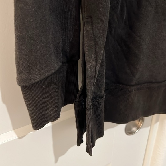 Colsie Long Split Hem Hoodie - Picture 2 of 5